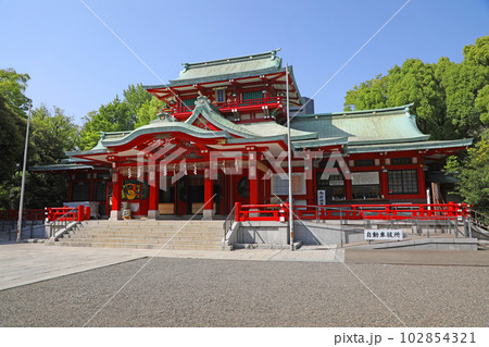 富岡八幡宮の本殿 102854321