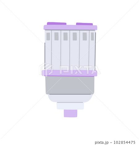 clean water filter cartoon vector illustration 102854475