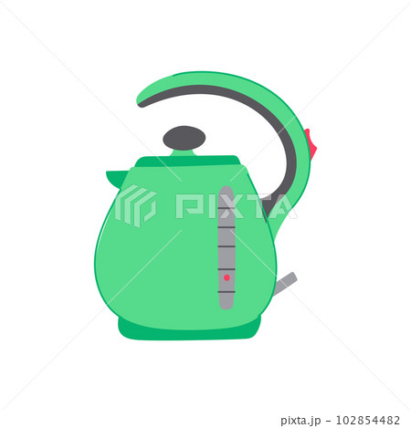 tea teapot electric cartoon vector illustration tea teapot electric cartoon vector illustration 102854482