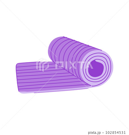 adventure sleeping pad cartoon vector illustration 102854531
