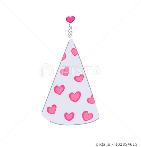 fun party hat cartoon vector illustration fun party hat cartoon vector illustration 102854615