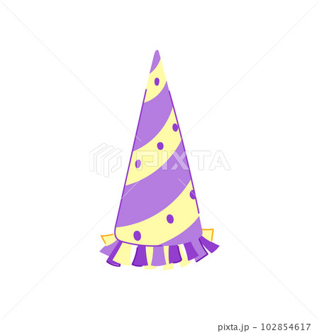 celebration party hat cartoon vector illustration celebration party hat cartoon vector illustration 102854617