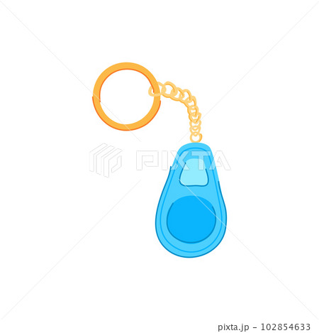 blank ring keychain cartoon vector illustration blank ring keychain cartoon vector illustration 102854633