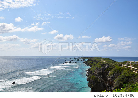 東平安名崎見晴台からの絶景 東平安名崎見晴台からの絶景 102854786