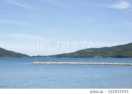 伊上海浜公園YYビーチからの風景 伊上海浜公園YYビーチからの風景 102855045