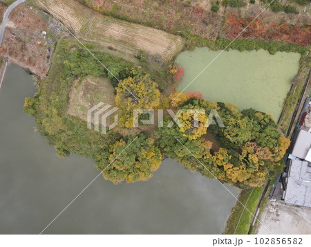 奈良県天理市にある下池山古墳 102856582