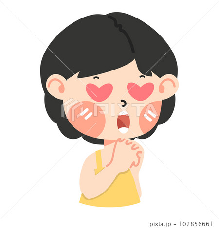 Kid girl fall in love 102856661