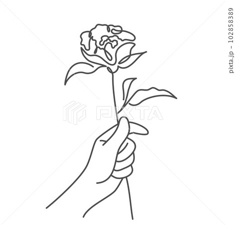 Vector illustration of nature, flower. 102858389