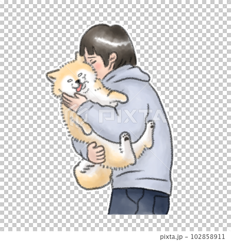 被主人強行咀嚼的狗 被主人強行咀嚼的狗 102858911