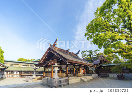 和泉國一之宮　大鳥大社　拝殿　神門（大阪府堺市西区鳳北町） 102859721