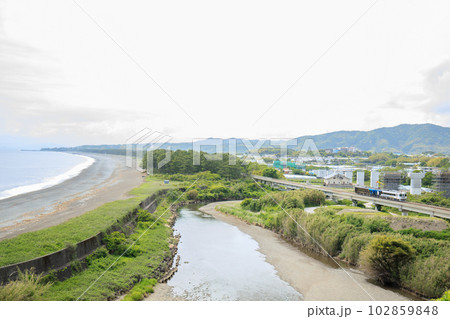 赤野休憩所から見た土佐くろしお鉄道（ごめん・なはり線） 102859848
