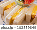 喫茶店のたまごサンド 102859849