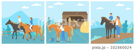 Horses Flat Set 102860024