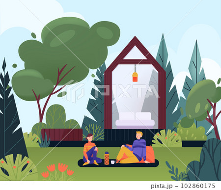 Glamping Flat Concept 102860175