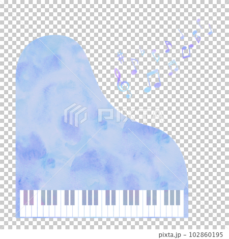Blue piano Blue piano 102860195