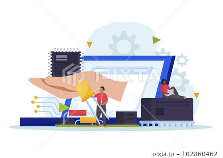 Microchip Flat Concept 102860462