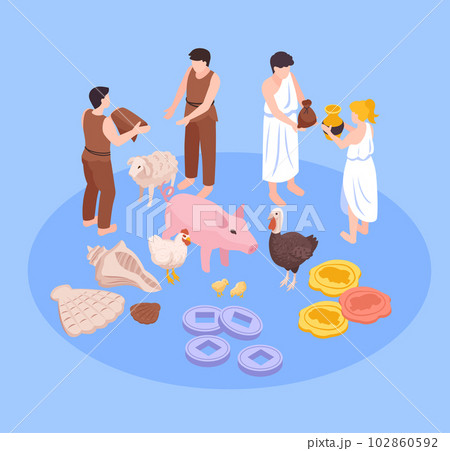 Isometric Money Evolution Composition 102860592