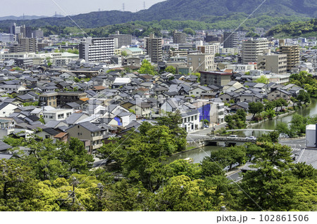 松江 北堀橋周辺 島根県松江市 松江 北堀橋周辺 島根県松江市 102861506