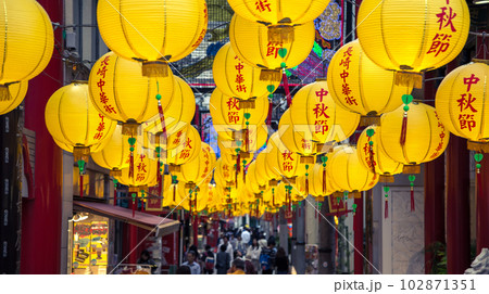 長崎中秋節　長崎中華街 102871351