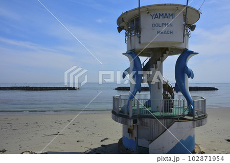 愛知県南知多町　山海海水浴場ビーチ 102871954