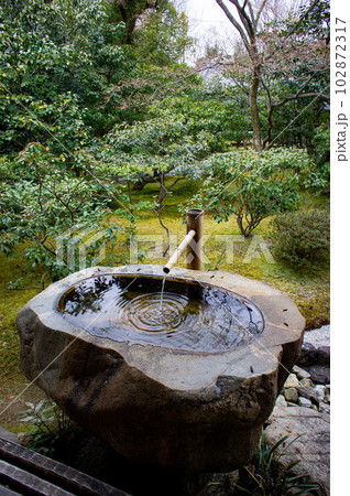 It is a chozubachi found in all Japanese - Stock Photo