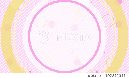 シェイプが弾ける背景 中央にコピースペース シェイプが弾ける背景 中央にコピースペース 102873331