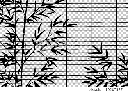 夏季問候明信片橫向黑色 102873874