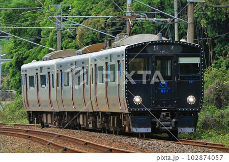 【JR九州】821系（鹿児島本線：崇城大学前〜西里） 102874057