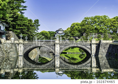 皇居 二重橋 (正門石橋) 皇居 二重橋 (正門石橋) 102874465