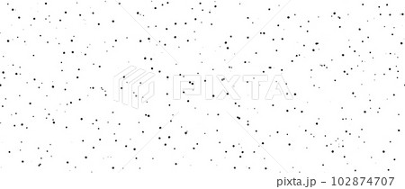 Seamless dotted pattern. Noise grain repeating background texture. Particles, splashes, drops, pieces wallpaper. Grunge vector backdrop 102874707