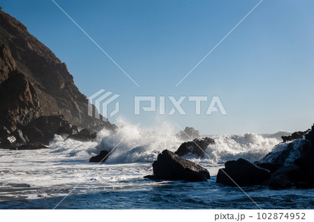Late afternoon at Pfeiffer Beach 102874952