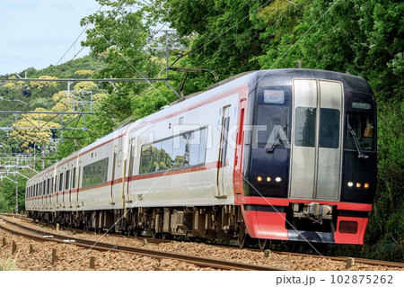 本宿カーブを走る名鉄特急 本宿カーブを走る名鉄特急 102875262