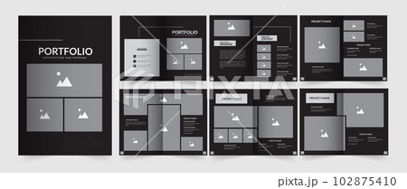 Modern & cool Architecture portfolio and interior template 102875410