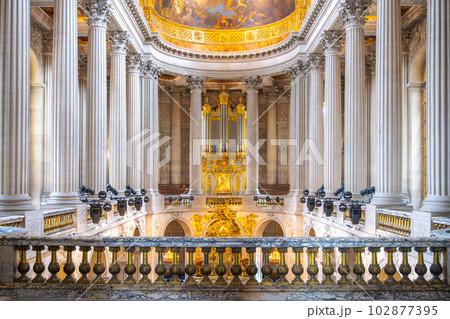 Royal Chapel in Palace of Versailles near Paris, France Royal Chapel in Palace of Versailles near Paris, France 102877395