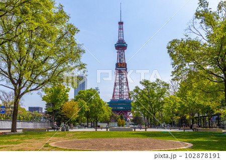 札幌 テレビ塔 さっぽろ大通公園 札幌 テレビ塔 さっぽろ大通公園 102878191