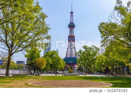 札幌 テレビ塔 さっぽろ大通公園 札幌 テレビ塔 さっぽろ大通公園 102878192