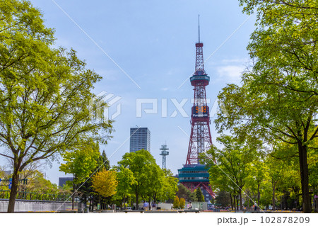 札幌 テレビ塔 さっぽろ大通公園 札幌 テレビ塔 さっぽろ大通公園 102878209