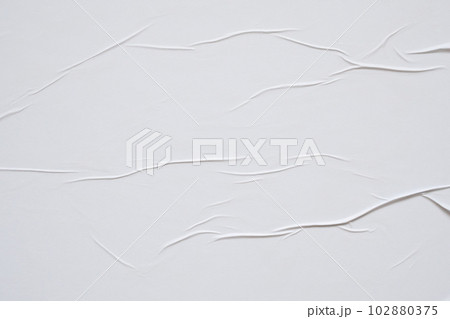white crumpled and creased paper poster texture background white crumpled and creased paper poster texture background 102880375