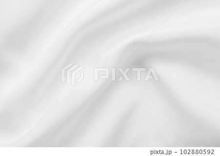 Abstract white fabric with soft wave texture background Abstract white fabric with soft wave texture background 102880592
