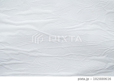 Blank white crumpled creased torn paper poster texture surface background Blank white crumpled creased torn paper poster texture surface background 102880616