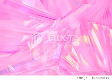 pastel neon blue, purple, lavender, pink holographic metallic foil background 102880645