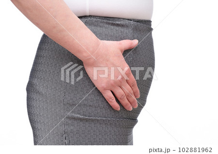 女性　メタボ 102881962