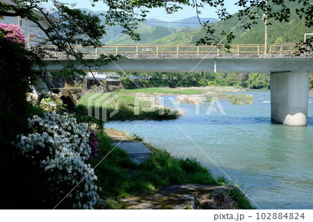 錦町錦川の景色 102884824