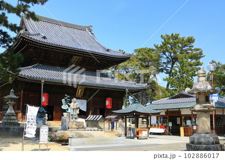 【香川県】四国霊場「第75番札所」総本山善通寺（金堂、本堂） 102886017