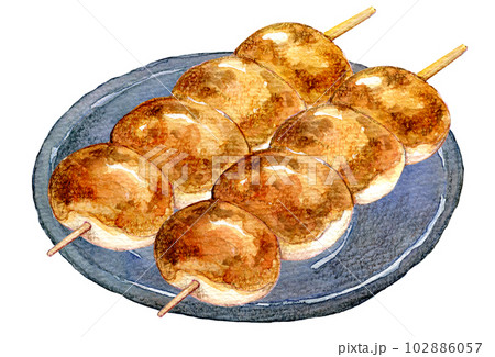 水彩イラスト 手描きイラスト 水彩イラスト 手描きイラスト 102886057