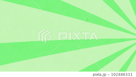Composition of stripes on green background with copy space 102886331