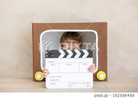 Child pretend to be a director Child pretend to be a director 102886488