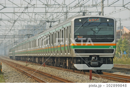 東海道本線 辻堂ー藤沢 JR東日本 E231系1000番台 S-06編成(国府津) 東海 東海道本線 辻堂ー藤沢 JR東日本 E231系1000番台 S-06編成(国府津) 東海 102899848