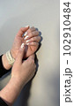 fashion manicure of nails on a beautiful background 102910484
