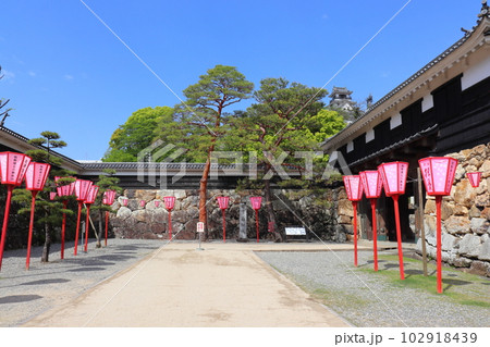 高知城 天守と追手門 102918439